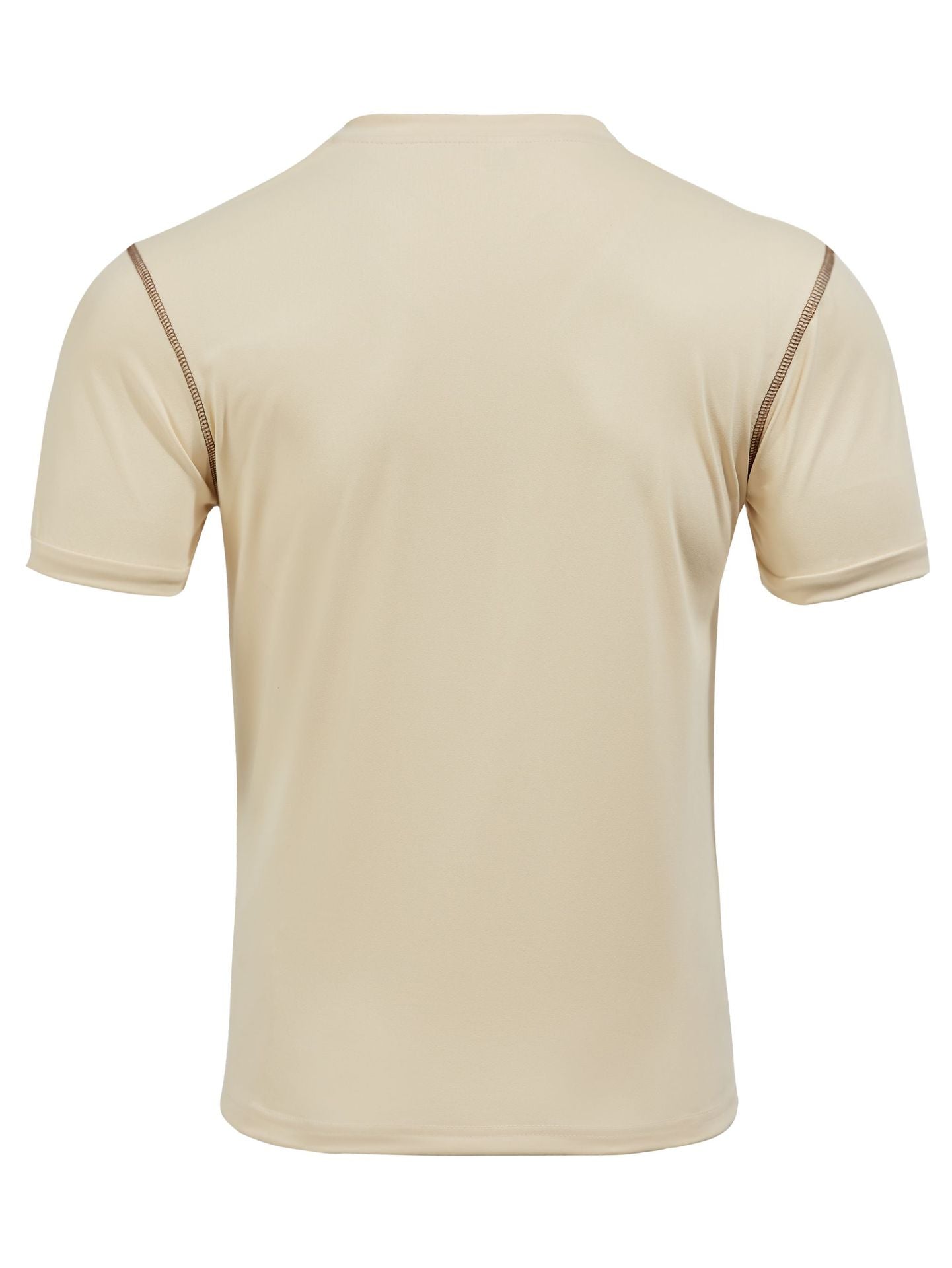 Men's Stand Collar Henley Polo Shirt