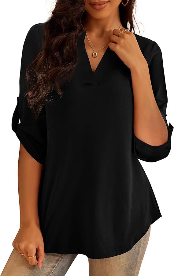 Women’s Lightweight Cooling Split V Tunic Top