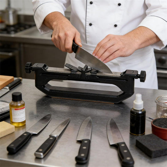 Portable Angle Adjustable Knife Sharpener