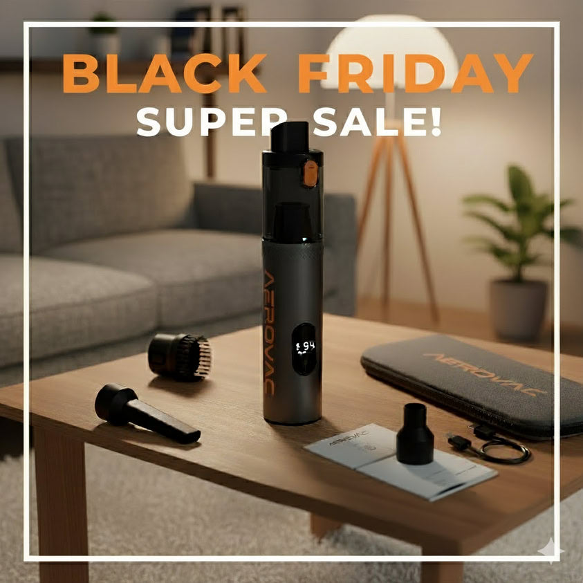 Aerovac V15-Pro Portable Car Vacuum Cleaner