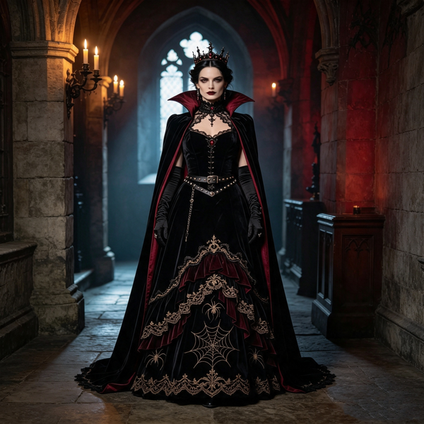 Gothic Royal Masquerade Costume Collection