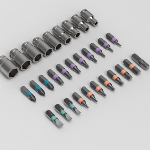 🔧 LIMITED-TIME 50% OFF! ✨ 24-in-1 Ratcheting Screwdriver – Compact, Magnetic, 24 Bits, Aluminum ✨