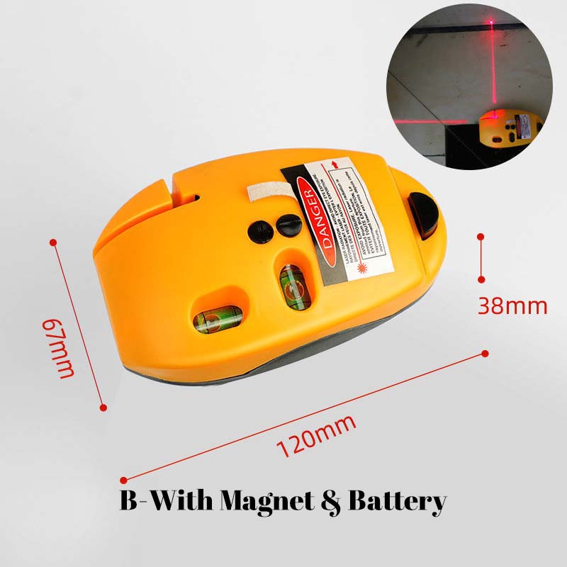 💞50K+ SOLD!🔨🌟 50% OFF! 90° Infrared Level – Bright laser, right angle precision. Perfect for tiling, framing & hanging art. Level up your DIY game! 🖼️✨